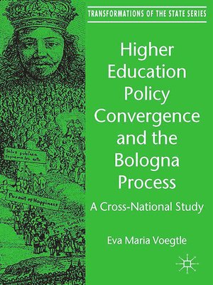 cover image of Higher Education Policy Convergence and the Bologna Process